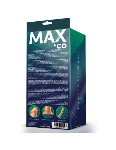 MAX & CO Cage – realistyczne dildo 22 cm