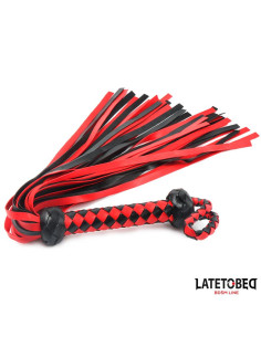 Latetobed Braided Flogger 49 cm – elegancki flogger PU 2