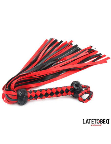 Latetobed Braided Flogger 49 cm – elegancki flogger PU