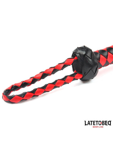 Latetobed Braided Flogger 49 cm – elegancki flogger PU