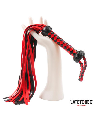 Latetobed Braided Flogger 49 cm – elegancki flogger PU