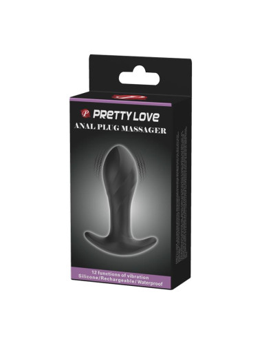 PRETTYLOVE Anal Masager – korek analny z 12 trybami wibracji