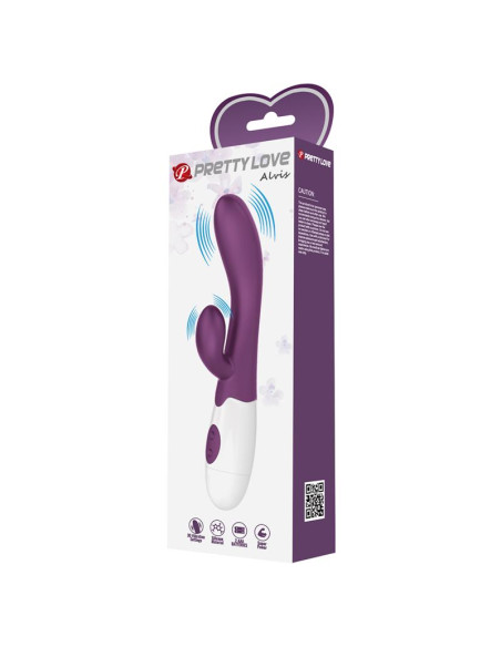 PrettyLove Alvis – wibrator dualny 30 trybów | Vibrans