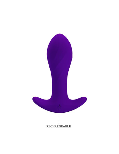 PrettyLove Anal Masager — silikonowy korek z 12 wibracjami
