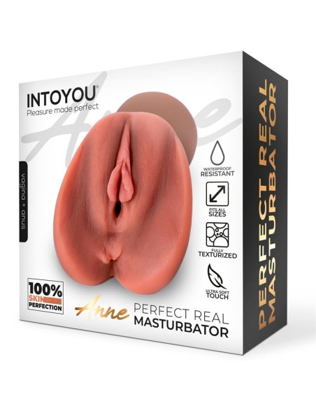 LIKETRUE Anne – realistyczny masturbator (pochwa i anus)