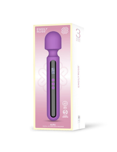 Digital Aura Wand — duży masażer z ekranem LED