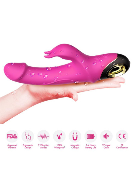 Urban Sky 360º Rotation Rabbit – elegancki wibrator rabbit