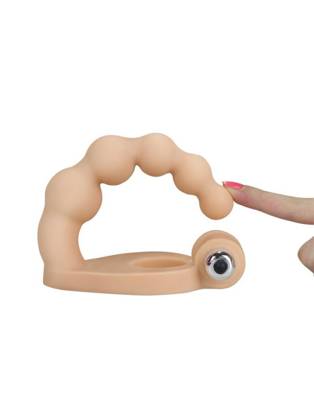 Lovetoy Ultra Soft Bead 16,5 cm — stymulator analny z wibracją