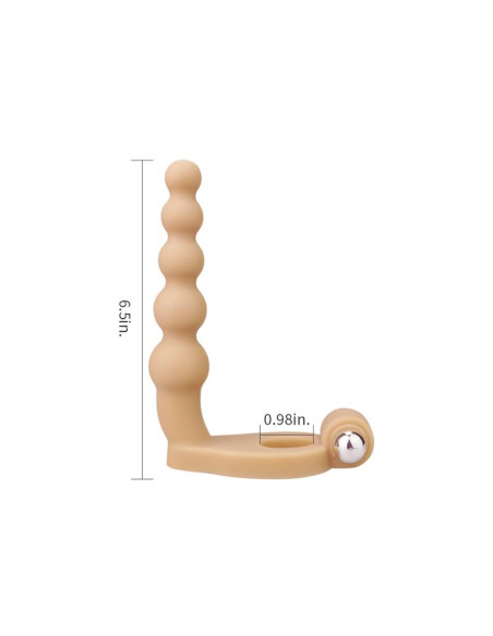 Lovetoy Ultra Soft Bead 16,5 cm — stymulator analny z wibracją