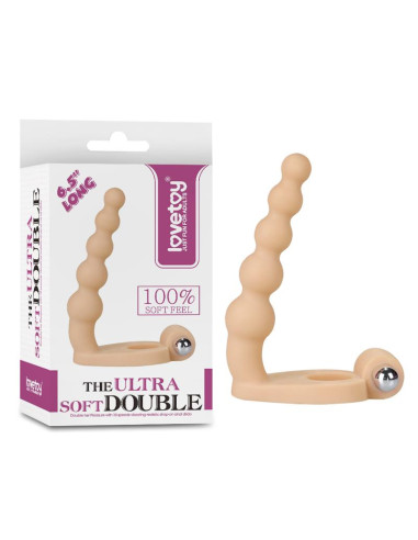 Lovetoy Ultra Soft Bead 16,5 cm — stymulator analny z wibracją