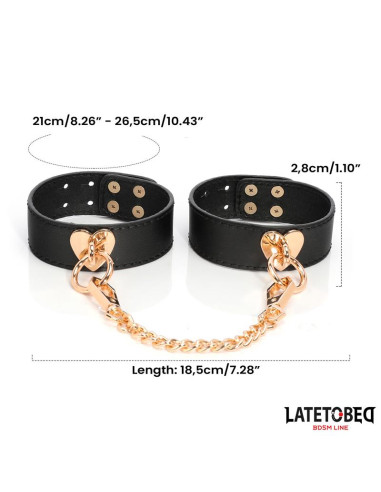 LATETOBED — Zestaw bondage 8 elementów w etui