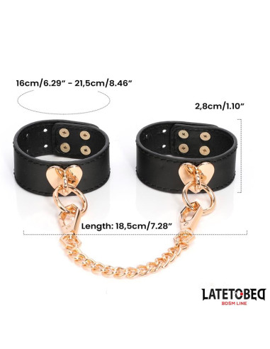 LATETOBED — Zestaw bondage 8 elementów w etui