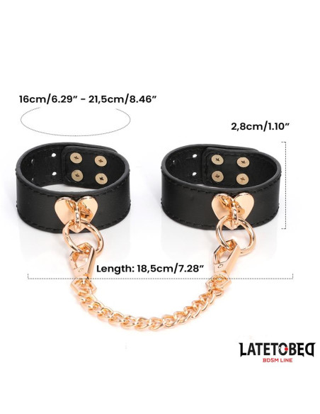LATETOBED — Zestaw bondage 8 elementów w etui