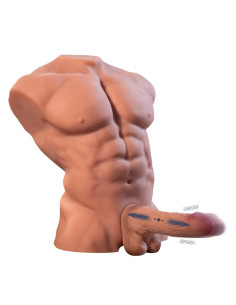 XISE Fitter — premium torso z odczepialnym dildo i aplikacją 2
