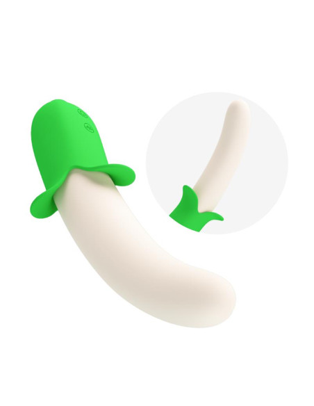 Pretty Love Banana Geek Vibe USB — silikonowy wibrator premium