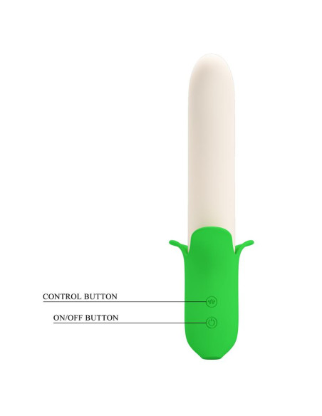 Pretty Love Banana Geek Vibe USB — silikonowy wibrator premium