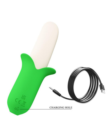 Pretty Love Banana Geek Vibe USB — silikonowy wibrator premium